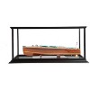 Chris Craft Triple Cockpit Model Ship with Display Case – 15 Inch Height By Old Modern Handicrafts - 2 of 4