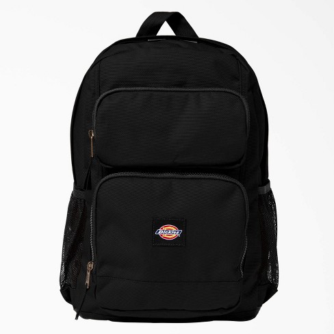 Black backpack with pockets sale