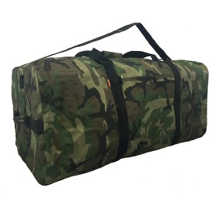 K-Cliffs Heavy Duty Cargo Duffel, Sport Gear Drum Set Equipment Travel, Rooftop Rack Bag - 1 of 4