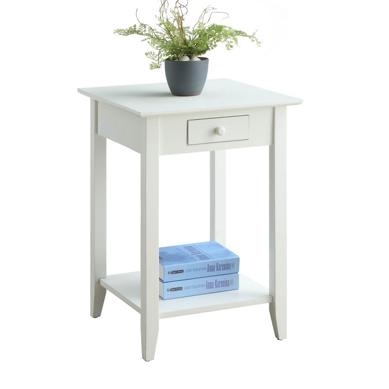 American Heritage End Table with Drawer Shelf - Breighton Home, 3 of 6