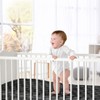 Sweet Jojo Designs Gender Neutral Baby Fitted Crib Sheet Rustic Patch Black and White - 2 of 4