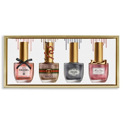 Stupell Industries Glam Nail Polish Collection, 31" x 14"