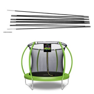 Moxie Fiber Glass Rods Replacement for Top-Ring Enclosure, Fits Moxie Round Trampoline with fully Curved Poles - 1 of 3