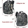 Paaaawaters Expandable 40-64L Military Tactical Backpack 3 Day Bag Hiking Gym Sport Camping - 3 of 4