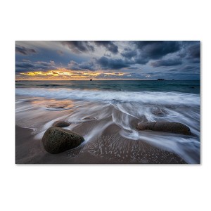 30" x 47" The Song of Water by Mathieu Rivrin - Trademark Fine Art: Canvas Wall Art for Home Decor, Unframed Landscape Photography - 1 of 4