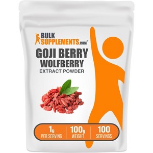 BulkSupplements Wolfberry Extract (Goji Berry) Powder - 1 of 4