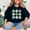 Simply Sage Market Women's Graphic Sweatshirt St. Patrick's Smiley Chart - 2 of 3