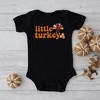 The Juniper Shop Little Turkey Flowers Baby Bodysuit - 2 of 2