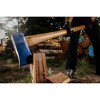Estwing EML-836W 8 Pound Wood Splitting Maul Tool with 36 Inch Hickory Wooden Handle, Steel Blade, and Superior Shock Absorption - 2 of 4