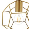 Modway Pique Gold Metal Ceiling Fixture - 3 of 4