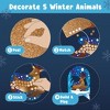Binca Foam Sticker Mosaic Art Activity Winter Animals - 2 of 4