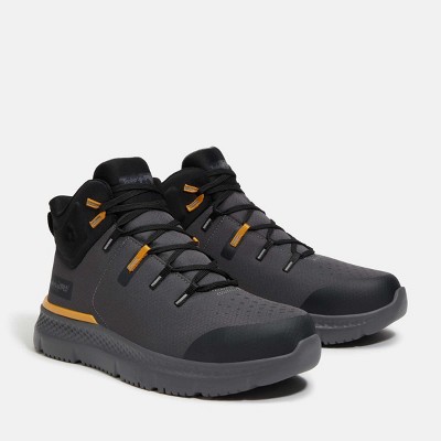 Timberland PRO Men's Intercept Mid Steel Toe Work Sneaker, Dark Grey Ripstop, 10.5 — фото 3