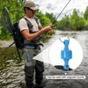 Unique Bargains Fishing Waterproof Non-Slip Puncture Resistant Fishing Gloves Grey 1 Pc - 4 of 4