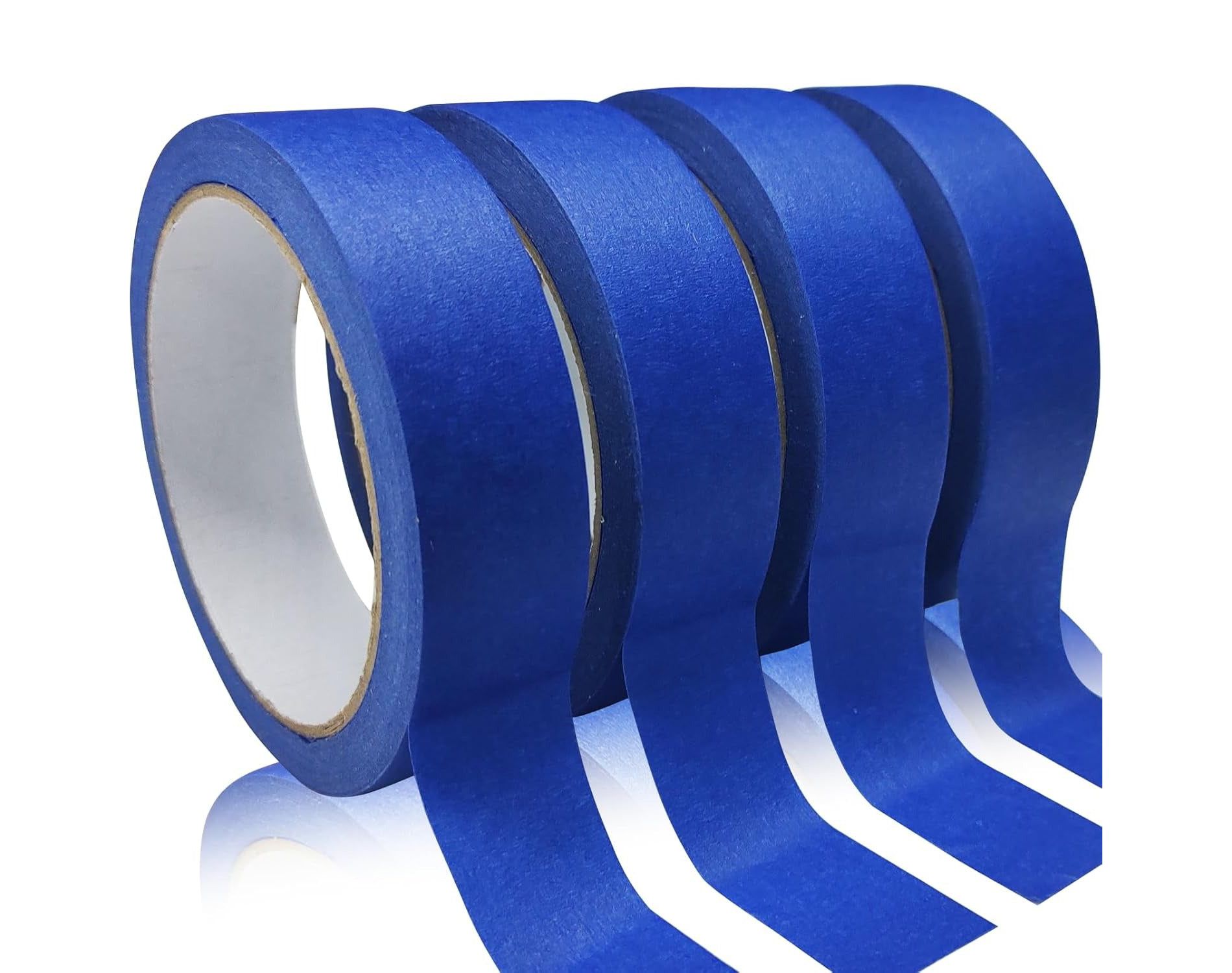 4 Rolls Premium Painters Tape, Blue Tape 65.62 feet/Roll, Masking Tape, Paint Tape for Multi-Purpose, Painting, Painter's