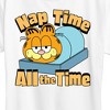 Women's - Garfield - Nap Time All The Time Short Sleeve Graphic T-Shirt - 2 of 4