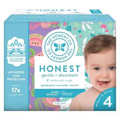 honest diapers size 2