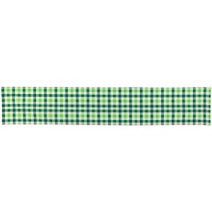 Northlight 72" Green Checkered Table Runner - 1 of 4