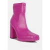 Tintin Square Toe Ankle Heeled Boots Women - 2 of 4