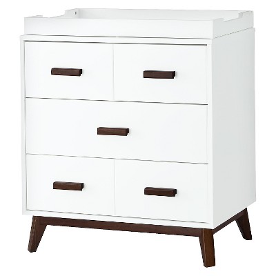 quality 3 in 1 cot bed changing table chest of drawers