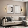 CityFurn 20" Modern LED Wall Sconce With Alabaster Shade - 4 of 4