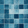 Slickblue Self-Adhesive Waterproof Vinyl Wallpaper, Lemon & Blue Mosaic Design, Removable & Repositionable - 3 of 3