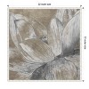 Amanti Art Soft Lotus Blossom by Patricia Pinto Canvas Wall Art Print Framed 22 x 22-in. - 4 of 4