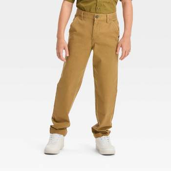Hill & Sea Boys Cargo Pants Casual Cotton Pants Loose Hiking Bottoms  Elastic Cuffed School Uniform Sweatpants Joggers : : Clothing,  Shoes 