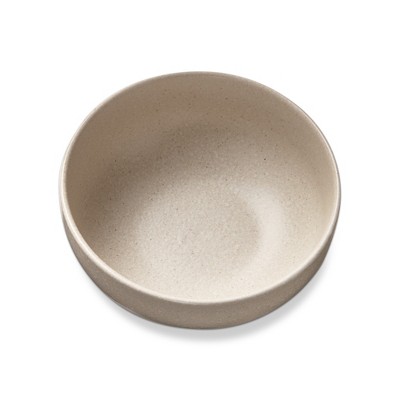TAG Logan Dinner Salad Bowl Stoneware Dishwasher Safe Cream, 6.25 inch, 26 oz, Set 4