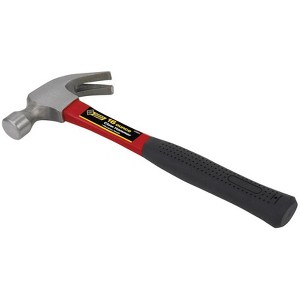 Steel Grip 16 oz Smooth Face Claw Hammer Fiberglass Handle - 1 of 1