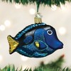 Old World Christmas Glass Blown Christmas Ornament, Pacific Blue Tang - 2 of 4