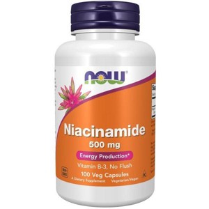 Niacinamide 500mg by Now Foods  -  100 Capsule - 1 of 3