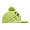 The Grinch Big Face Youth Green Snapback Hat - 4 of 4