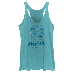 Women's Avatar All Life is Connected Racerback Tank Top - 1 of 4