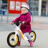 Costway 12 Inch Magnesium Toddler Balance Bike No Pedal Training Toddler Balance Bike White/Pink/Green/Red - 2 of 4