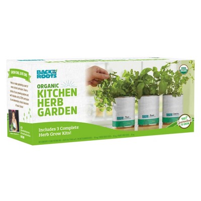 Back to the Roots Kitchen Herb Garden Seed Kits - 3 Can
