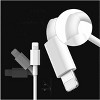 Link Fast Charger 20W USB-C Wall Adapter & USB-C to Lightning Cable Compatible W/Apple iPhone 12/13Pro Max/12 Mini/11 Pro Max/XS/XR (2-Pack) - White - 4 of 4