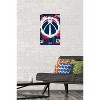 Trends International NBA Washington Wizards - Maximalist Logo 23 Unframed Wall Poster Prints - 2 of 4