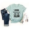 Simply Sage Market S.W.Smiley Over Stimulated Mom Club Short Sleeve Tee - 3 of 4