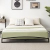 coucheta Bed Frame Heavy Duty Metal Platform Low Profile, Mattress Foundation, No Box Spring Needed - 4 of 4