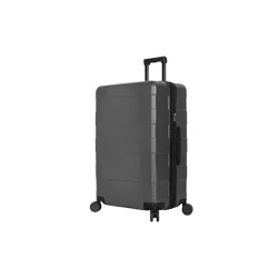 Hardside Large Checked Spinner Suitcase Heather Gray - Made By Design™