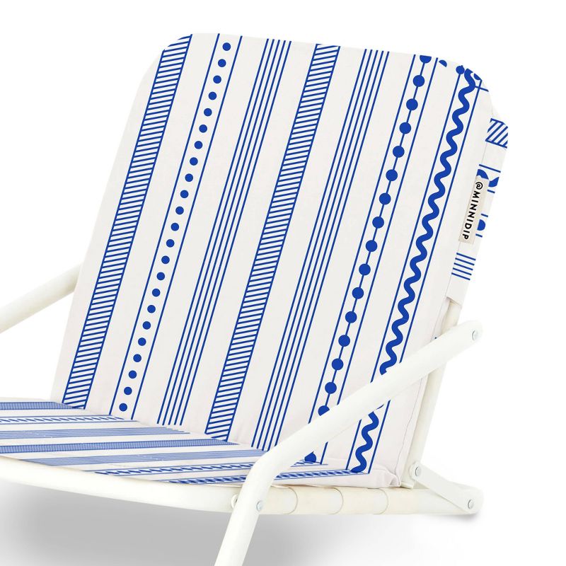MINNIDIP Folding Chair - Nautical Stripes, 3 of 4