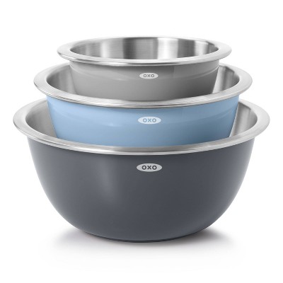 OXO 8-Piece Glass Prep Bowl Set