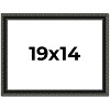 PosterPalooza | Antique Black Picture Frame - UV Acrylic, Backing Board, Hanging Hardware Included - 2 of 4