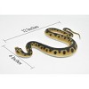 Collectible Wildlife Gifts | Snake, Eastern Hog nosed, Snake Toy, Coiled, Rubber Reptile, Realistic Hand Painted,  Model, Gift,  12"  F3587 B492 - 2 of 4