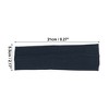 Unique Bargains Cotton Sweatbands Stretchy Moisture Wicking Headband for Sports 1 PCS - 2 of 4
