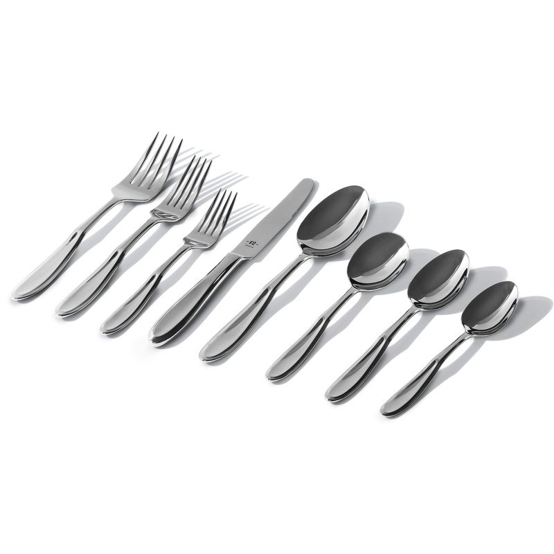 TABLE 12 Flatware Set 26 Pc Microwave and Dishwasher Safe, Silver , 1 of 7