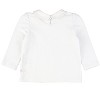 RuffleButts Toddler Girls Peter Pan Collar Long Sleeve Top - 2 of 4