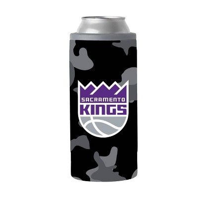 NBA Sacramento Kings 12oz Camo Slim Can Coolie - Black