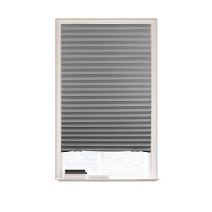 Lumi Home Furnishings 6pk 36"x72" Grey Paper Blackout Cordless EZ-Clip Temporary Window Shades - 1 of 4
