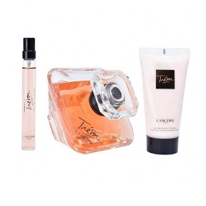 Lancome Tresor 3 Pc Set Women Eau De Parfum Spray 3.4, Body Lotion 1.6, Spray 0.34 Oz - 1 of 1